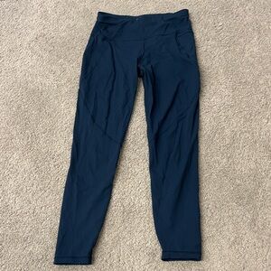 Sweaty Betty The Power 7/8 Leggings in Deep Blue